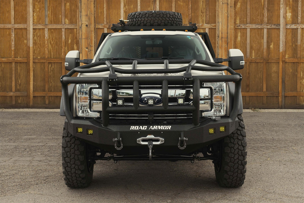 Road Armor 61743B Stealth Winch Front Bumper - Truck Part Superstore