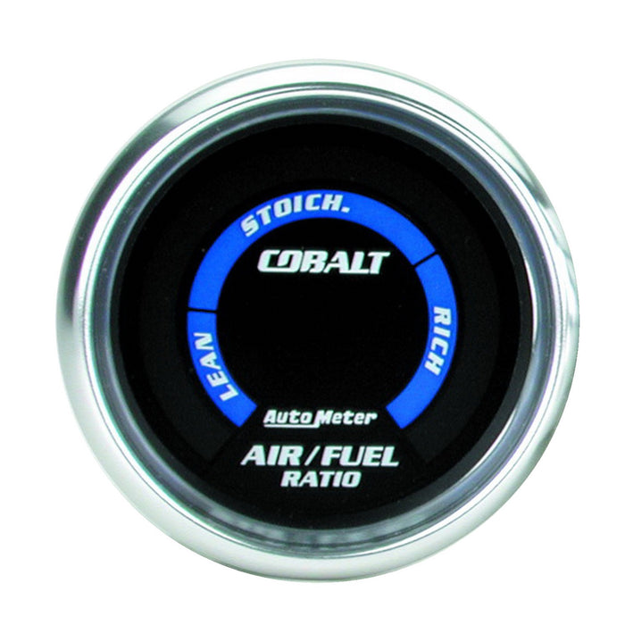 AutoMeter 6175 GAUGE; AIR/FUEL RATIO-NARROWBAND; 2 1/16in.; LEAN-RICH; LED ARRAY; COBALT - Truck Part Superstore