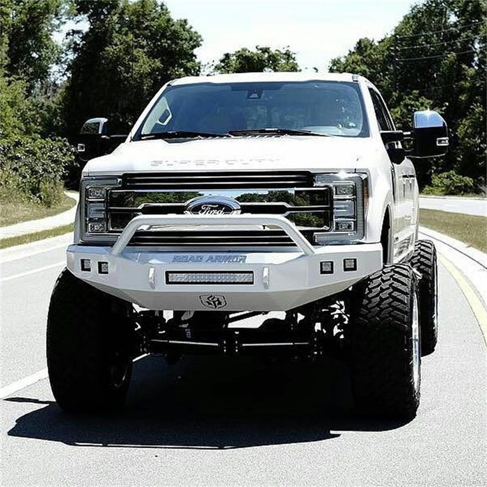 Road Armor 617F4B-NW Stealth Non-Winch Front Bumper; Pre-Runner Guard; Satin Black; - Truck Part Superstore