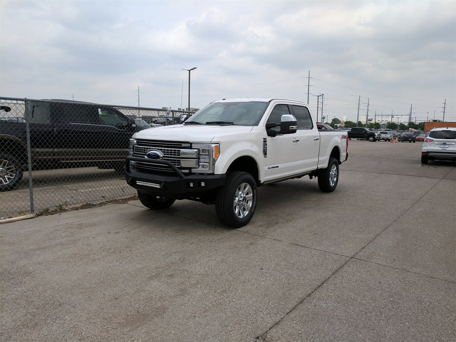 Road Armor 617F4B-NW Stealth Non-Winch Front Bumper; Pre-Runner Guard; Satin Black; - Truck Part Superstore
