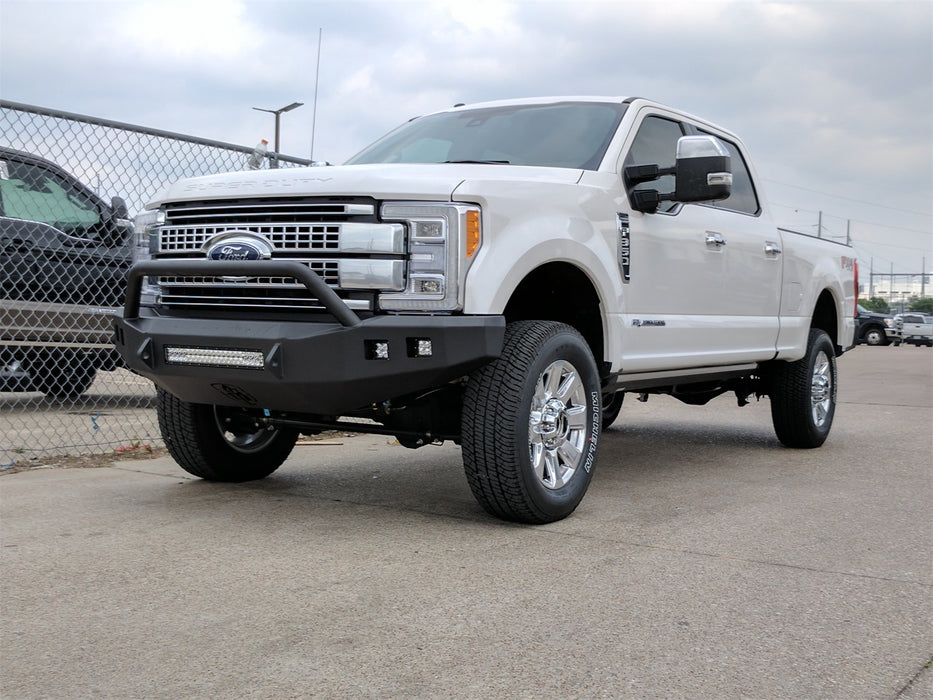Road Armor 617F4B-NW Stealth Non-Winch Front Bumper; Pre-Runner Guard; Satin Black; - Truck Part Superstore