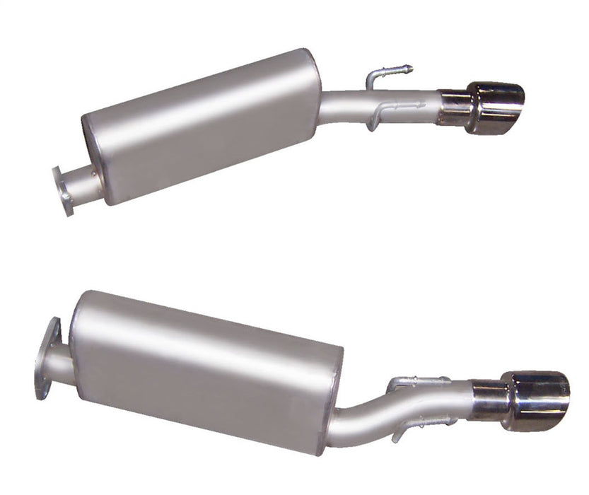 Gibson Performance Exhaust 618000 Axle Back Dual Exhaust System; Stainless - Truck Part Superstore