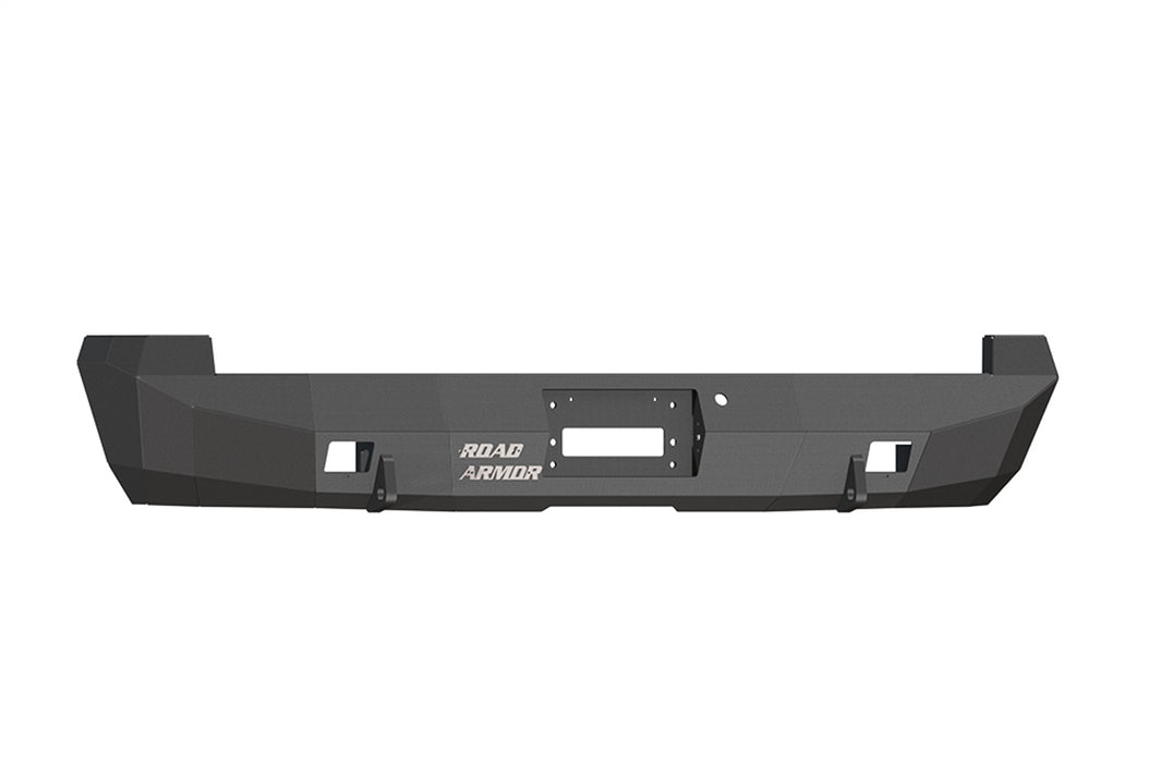 Road Armor 61800B Stealth Winch Rear Bumper; Steel; Satin Black; - Truck Part Superstore