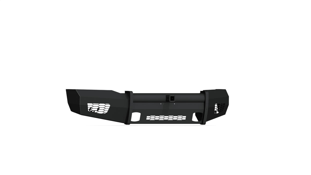 Road Armor 6181VF20B Vaquero Non-Winch Front Bumper; 2 in. Receiver; Satin Black; - Truck Part Superstore
