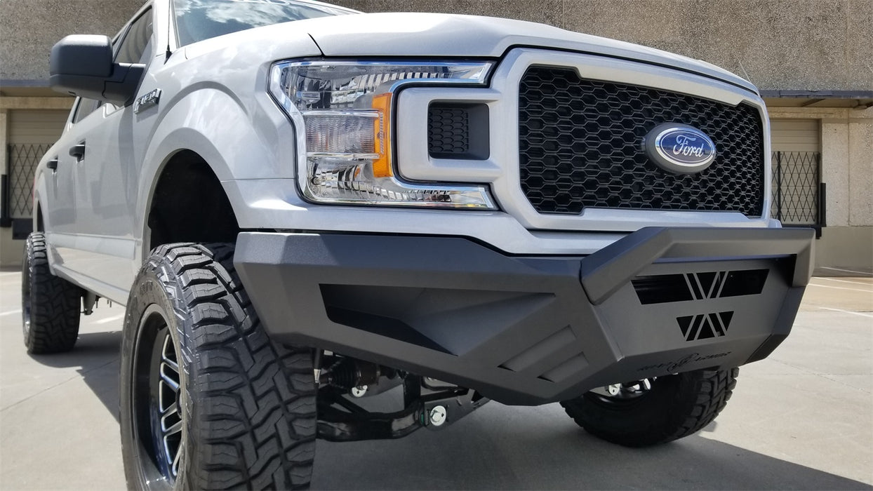 Road Armor 6181XF0B Spartan Front Bumper; Texture Black; - Truck Part Superstore