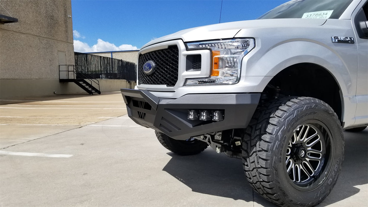 Road Armor 6181XF0B Spartan Front Bumper; Texture Black; - Truck Part Superstore