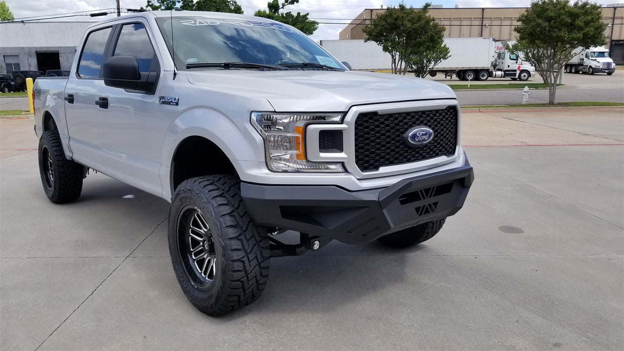 Road Armor 6181XF0B Spartan Front Bumper; Texture Black; - Truck Part Superstore