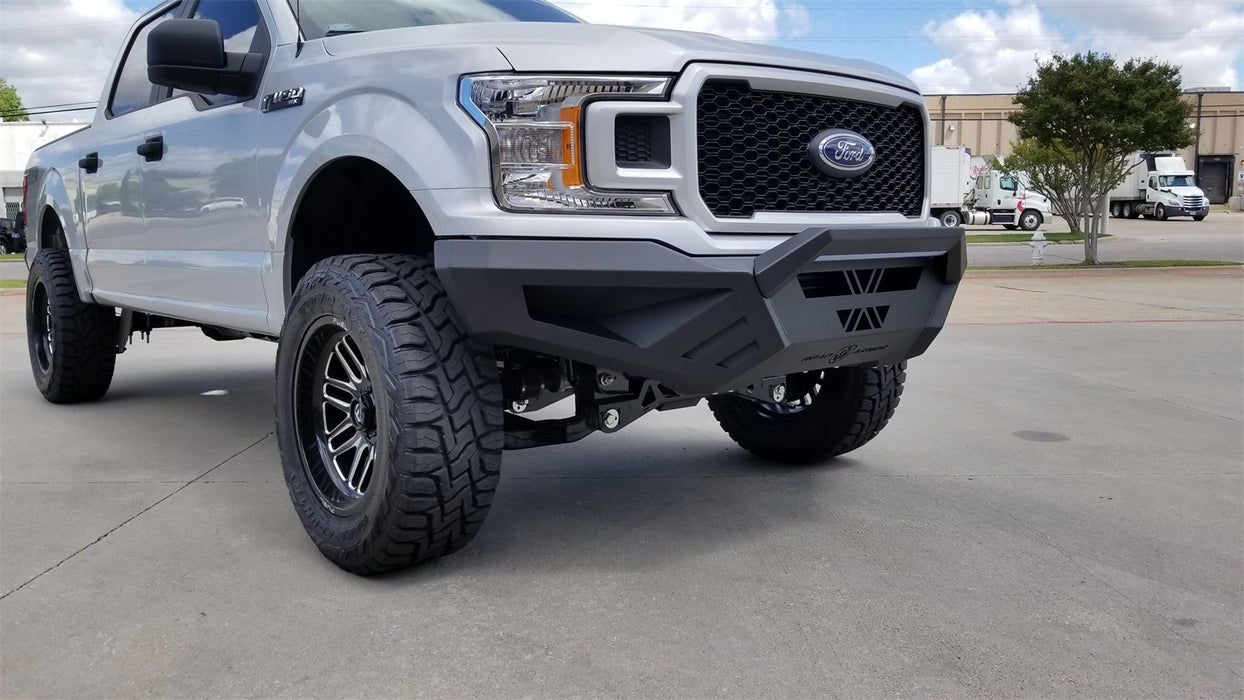 Road Armor 6181XF0B Spartan Front Bumper; Texture Black; - Truck Part Superstore