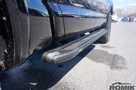 Romik 61821419 2016-Present Nissan Titan Crew Cab Running Boards RAL-TB Side Steps Black Romik - Truck Part Superstore