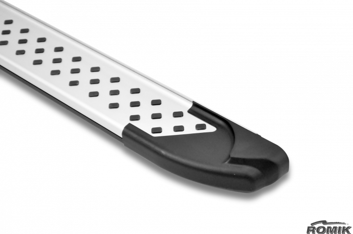 Romik 61824418 2021-Present Nissan Rogue RAL-S Running Board Silver Romik - Truck Part Superstore