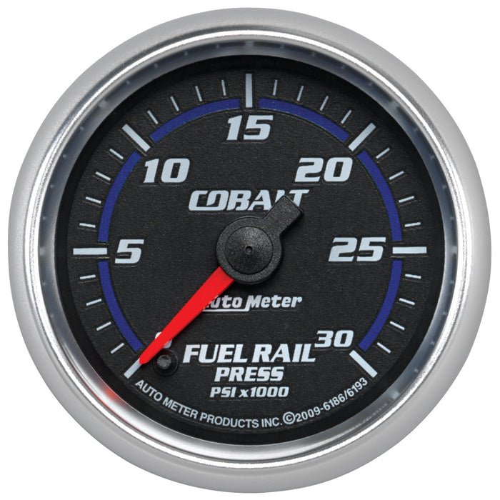 AutoMeter 6186 GAUGE; RAIL PRESSURE (RAM 5.9L); 2 1/16in.; 30KPSI; DIGITAL STEPPER MOTOR; COBAL - Truck Part Superstore