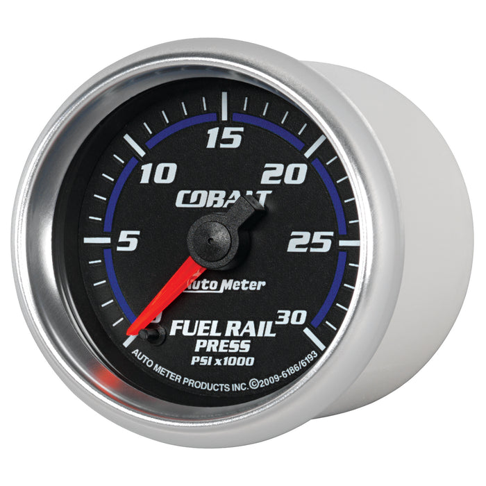 AutoMeter 6186 GAUGE; RAIL PRESSURE (RAM 5.9L); 2 1/16in.; 30KPSI; DIGITAL STEPPER MOTOR; COBAL - Truck Part Superstore