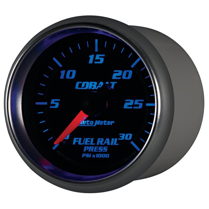 AutoMeter 6186 GAUGE; RAIL PRESSURE (RAM 5.9L); 2 1/16in.; 30KPSI; DIGITAL STEPPER MOTOR; COBAL - Truck Part Superstore