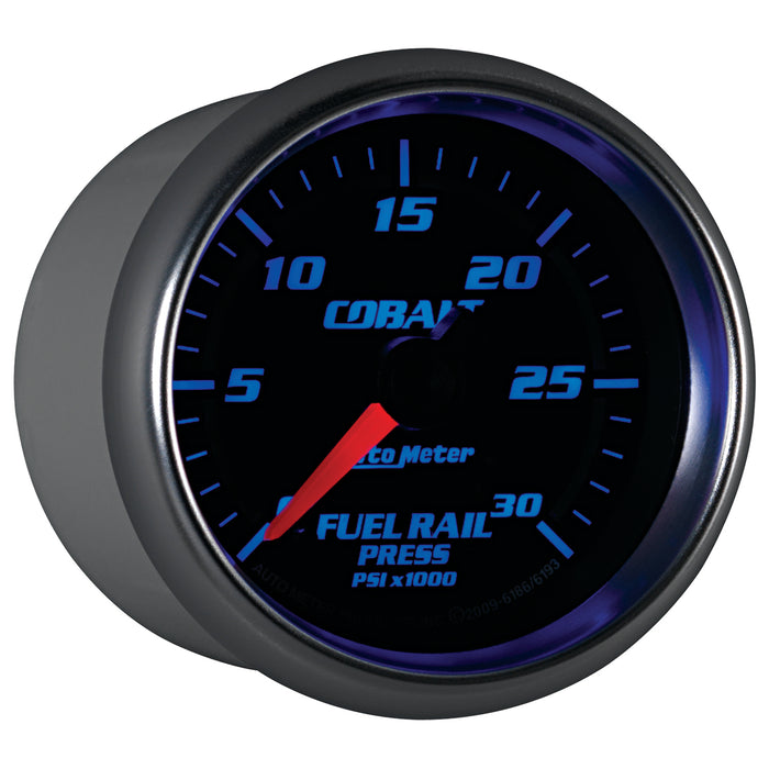 AutoMeter 6186 GAUGE; RAIL PRESSURE (RAM 5.9L); 2 1/16in.; 30KPSI; DIGITAL STEPPER MOTOR; COBAL - Truck Part Superstore