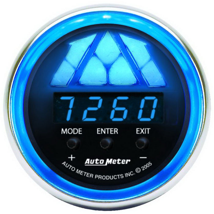AutoMeter 6187 GAUGE; TACHOMETER; DIGITAL RPM W/LED SHIFT LIGHT; COBALT - Truck Part Superstore