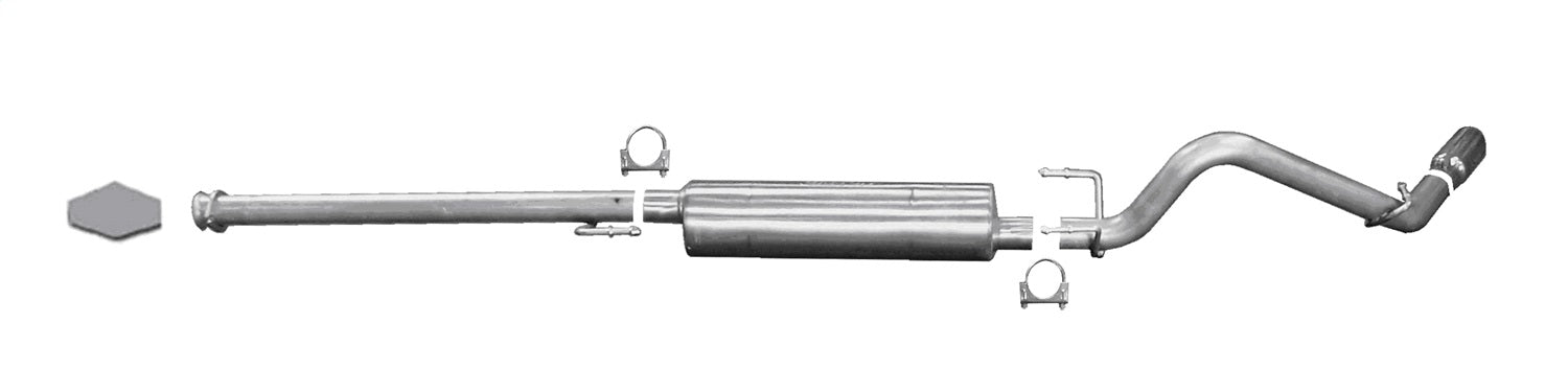Gibson Performance Exhaust 618802 Cat-Back Single Exhaust System; Stainless - Truck Part Superstore