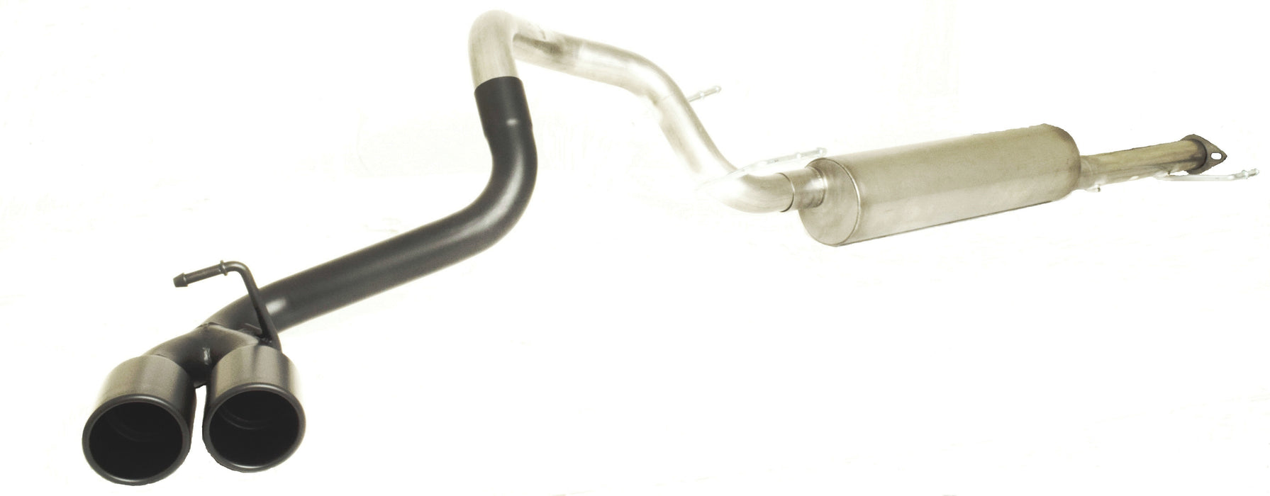 Gibson Performance Exhaust 618816B Black Elite Cat-Back Dual Sport Exhaust System; Stainless - Truck Part Superstore