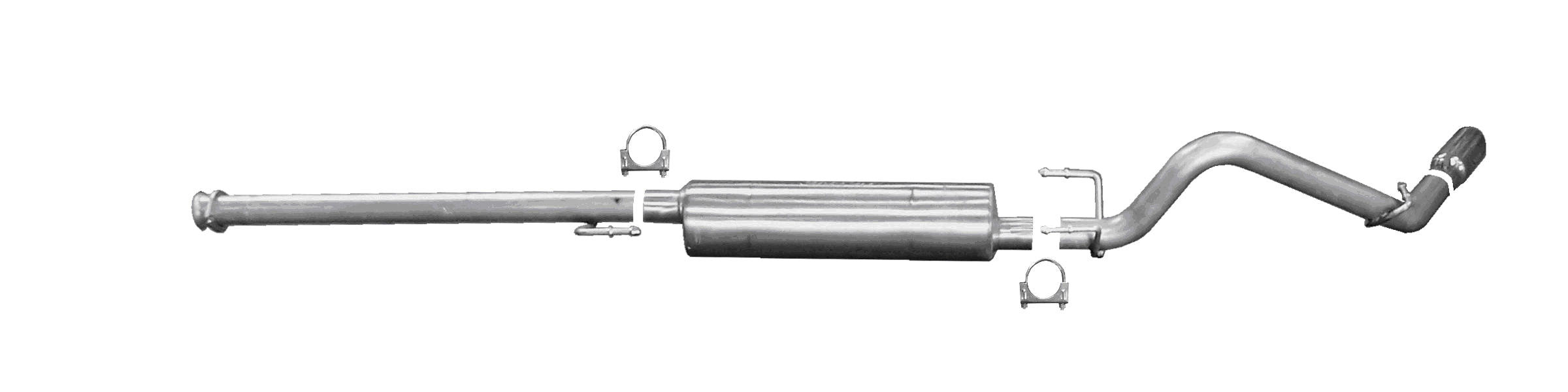 Gibson Performance Exhaust 618819 Cat-Back Single Exhaust System; Stainless - Truck Part Superstore