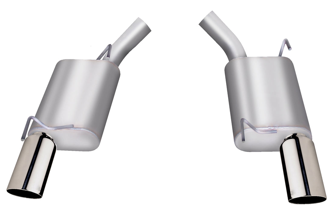 Gibson Performance Exhaust 619001 Axle Back Dual Exhaust System; Stainless - Truck Part Superstore