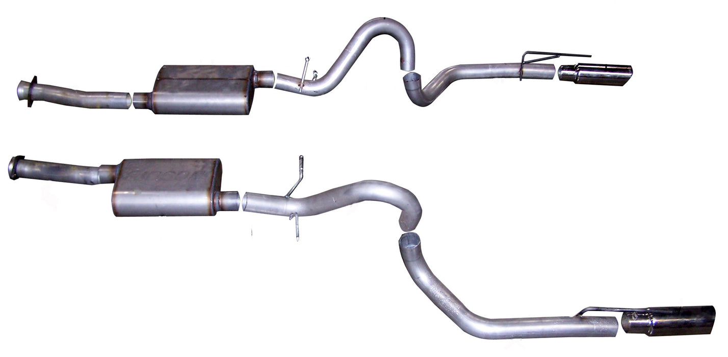 Gibson Performance Exhaust 619003 Cat-Back Dual Exhaust System; Stainless - Truck Part Superstore