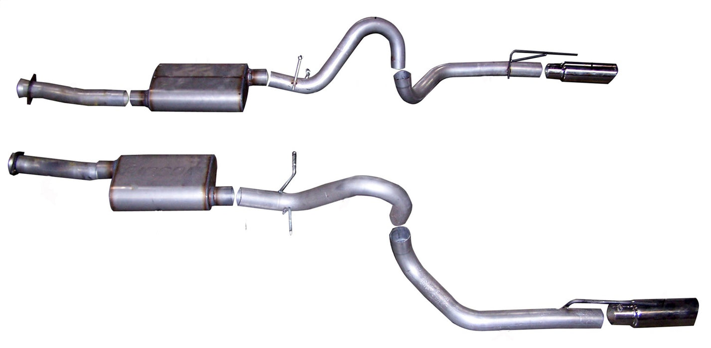 Gibson Performance Exhaust 619003 Cat-Back Dual Exhaust System; Stainless - Truck Part Superstore