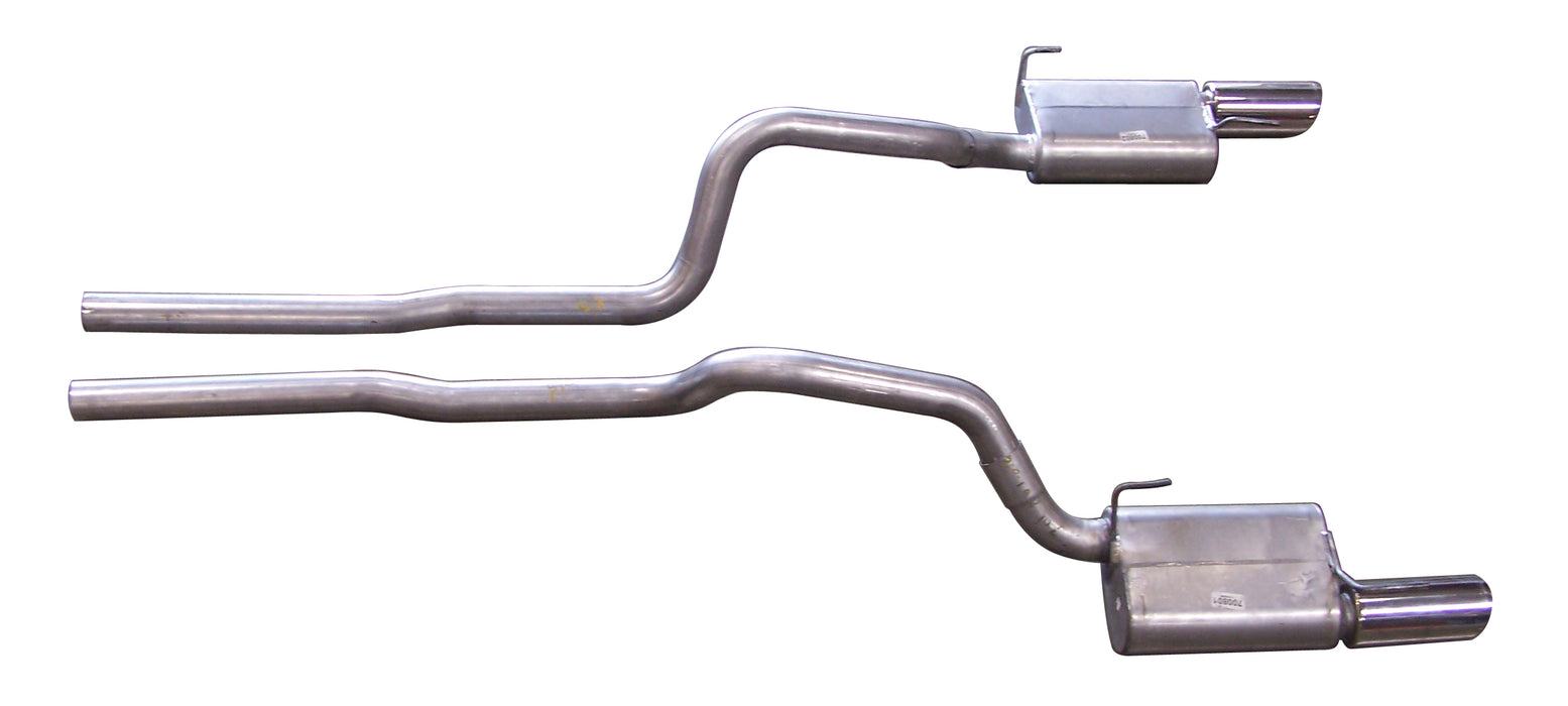 Gibson Performance Exhaust 619006 Cat-Back Dual Exhaust System; Stainless - Truck Part Superstore