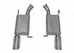 Gibson Performance Exhaust 619012 Axle Back Dual Exhaust System; Stainless - Truck Part Superstore