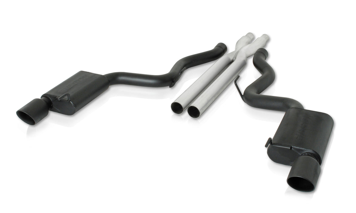 Gibson Performance Exhaust 619013-B Cat-Back Dual Exhaust System; Black Ceramic - Truck Part Superstore