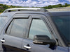 Stampede 6194-2 Tape-Onz™ Sidewind Deflector 4 pc.; Smoke; - Truck Part Superstore