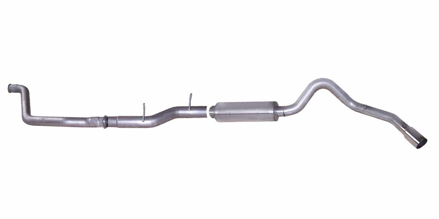 Gibson Performance Exhaust 619615 Turbo-Back Single Exhaust System; Stainless - Truck Part Superstore