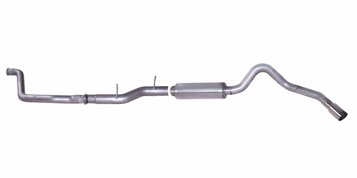 Gibson Performance Exhaust 619615 Turbo-Back Single Exhaust System; Stainless - Truck Part Superstore