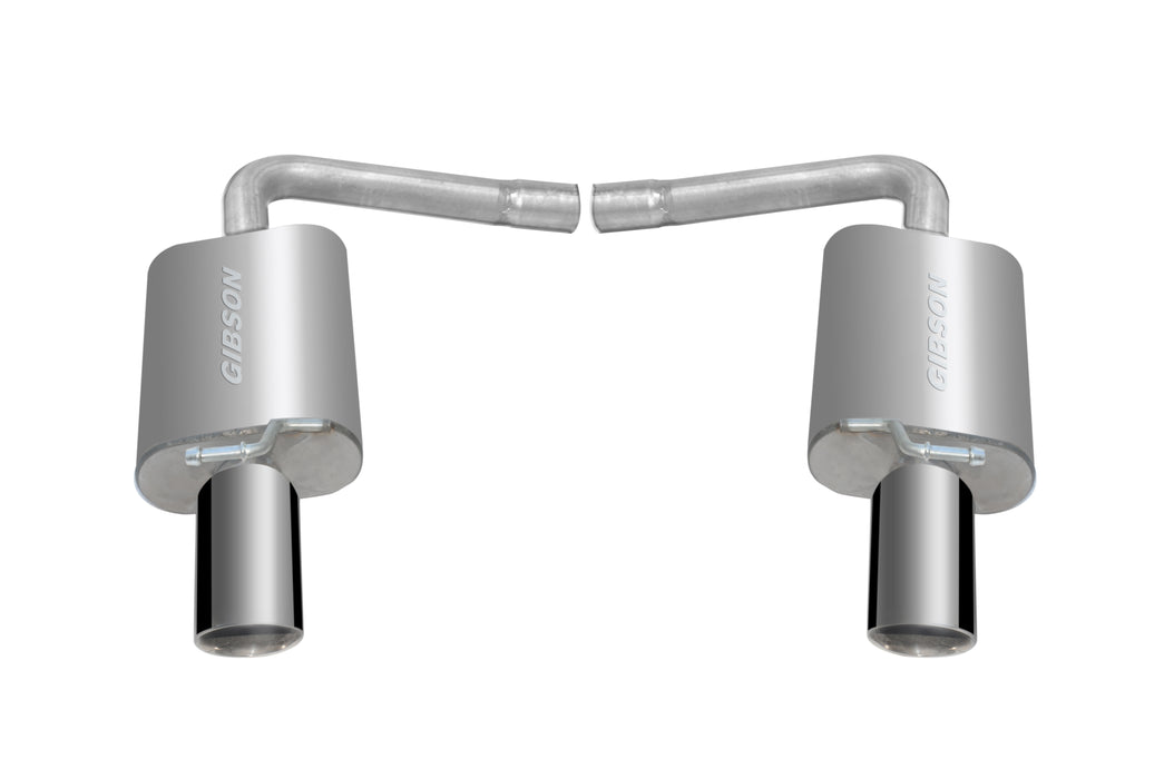 Gibson Performance Exhaust 619693 Axle Back Dual Exhaust System; Stainless - Truck Part Superstore