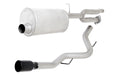 Gibson Performance Exhaust 619701-B Black Elite Cat-Back Single Exhaust System; Stainless - Truck Part Superstore