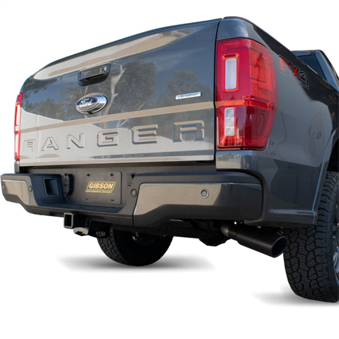 Gibson Performance Exhaust 619717B Black Elite Cat-Back Single Exhaust System; Stainless - Truck Part Superstore