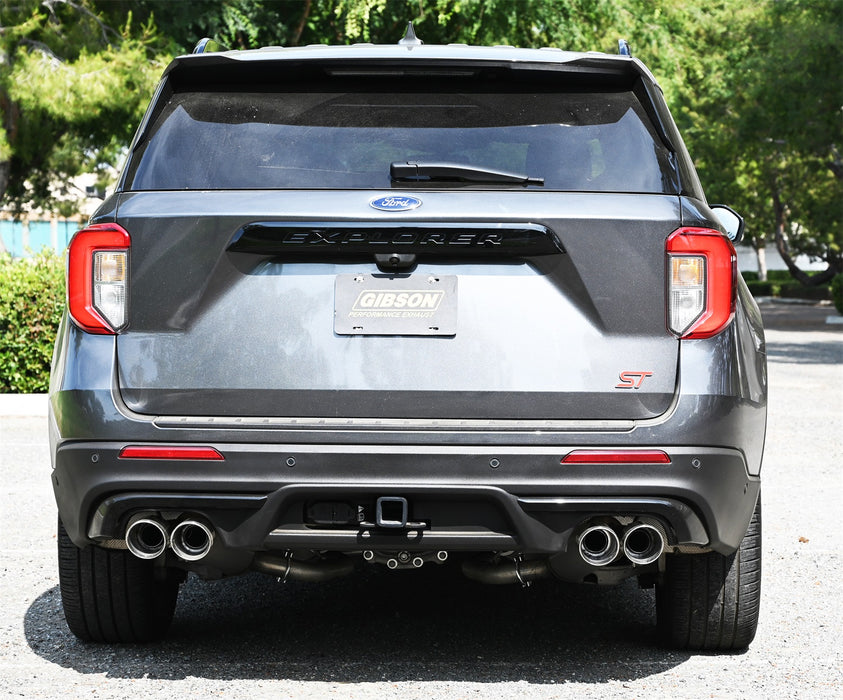 Gibson Performance Exhaust 619718 Axle Back Dual Exhaust System; Stainless - Truck Part Superstore