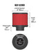 K&N 62-1330 Engine Crankcase Breather Element - Truck Part Superstore