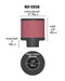 K&N 62-1516 Engine Crankcase Breather Element - Truck Part Superstore