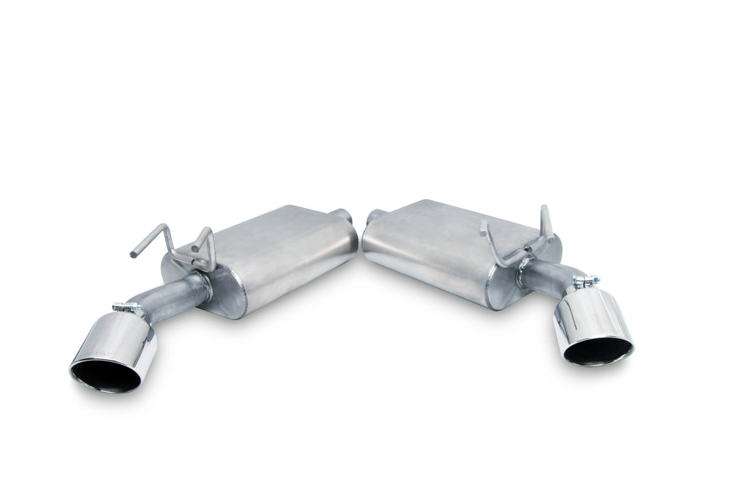 Gibson Performance Exhaust 620001 Axle Back Dual Exhaust System; Stainless - Truck Part Superstore