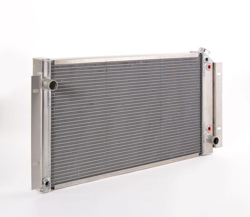 Be Cool 62001 Radiator Factory-Fit Natural Finish for 55-57 Chevrolet Bel Air GM LT-1 w/Auto Trans Be Cool Radiator - Truck Part Superstore