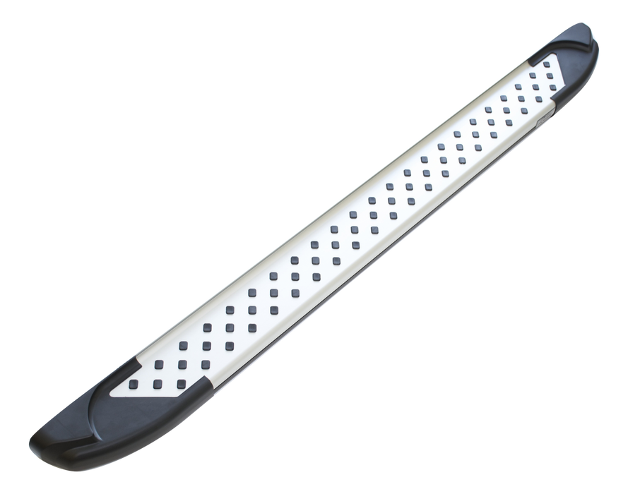 Romik 62012418 Range Rover Vogue Running Boards 14-22 Land Rover Range Rover Vogue Silver RAL Series Romik - Truck Part Superstore