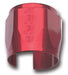 Russell 620260 Tube Seal Hose End; 5/16 in. Fuel Hose; -06AN; Red Anodized Finish; - Truck Part Superstore