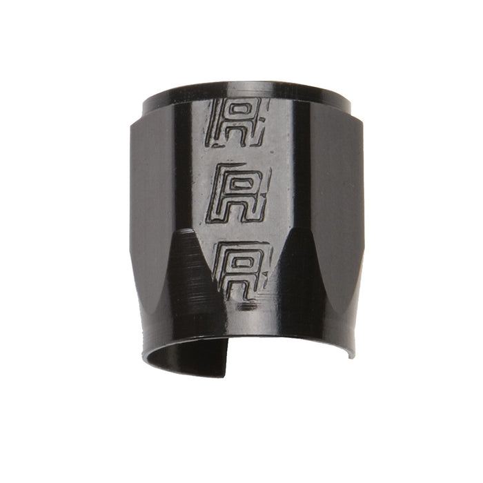 Russell 620263 Tube Seal Hose End; 5/16 in. Fuel Hose; -06AN; Black/Clear Finish; - Truck Part Superstore