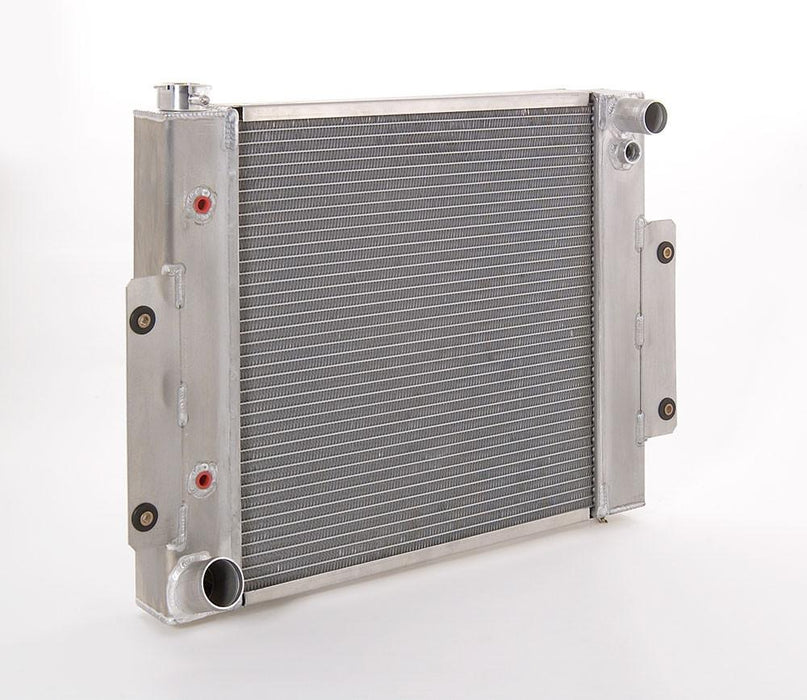 Be Cool 62027 Radiator Factory-Fit Natural Finish for 70-86 Jeep CJ/Scrambler w/Auto Trans Driver Water Pump Outlet Be Cool Radiator - Truck Part Superstore