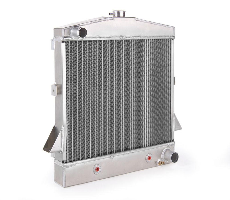Be Cool 62039 Downflow Radiator Factory-Fit Natural Finish for 39-40 Ford Passenger w/V8 Conversion w/Auto Trans Be Cool Radiator - Truck Part Superstore