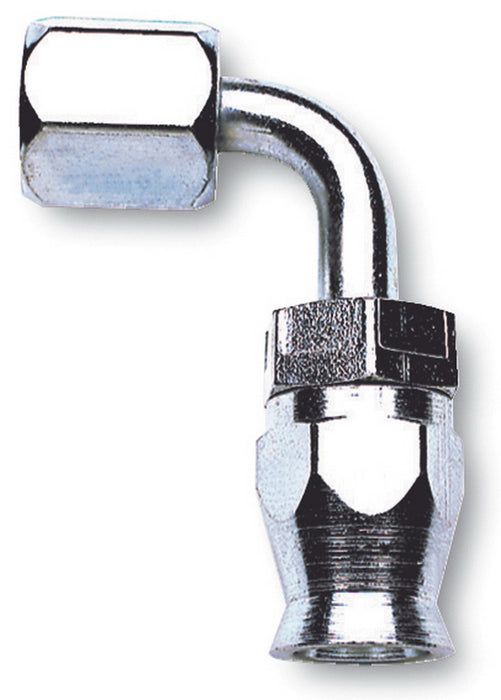Russell 620421 PowerFlex 90 Deg. Power Steering Hose End; Endura; -06AN; - Truck Part Superstore