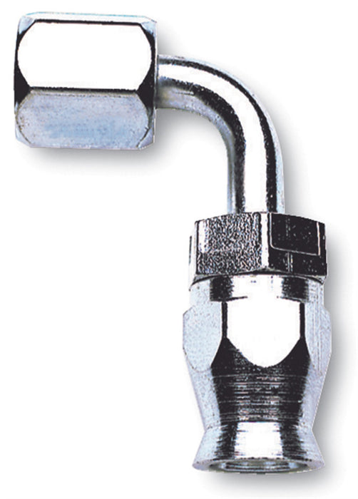 Russell 620461 Brake Hose End; -4AN; 90 Deg. Tube; Endura; - Truck Part Superstore