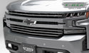 T-Rex Grilles 6211233 Billet Series Grille; Horizontal Round; Aluminum; Brushed; 4 Pc; Overlay; - Truck Part Superstore