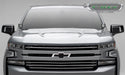 T-Rex Grilles 6211233 Billet Series Grille; Horizontal Round; Aluminum; Brushed; 4 Pc; Overlay; - Truck Part Superstore