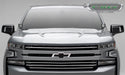 T-Rex Grilles 6211236 Billet Series Grille; Horizontal Round; Aluminum; Silver; 4 Pc; Overlay; - Truck Part Superstore