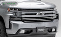 T-Rex Grilles 6211236 Billet Series Grille; Horizontal Round; Aluminum; Silver; 4 Pc; Overlay; - Truck Part Superstore
